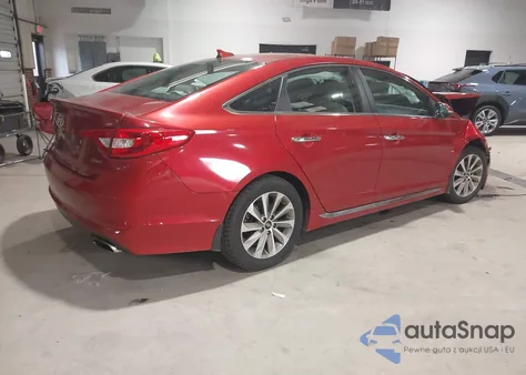 2017 Hyundai Sonata Sport z USA, uszkodzony, nr VIN 5NPE34AF3HH443930